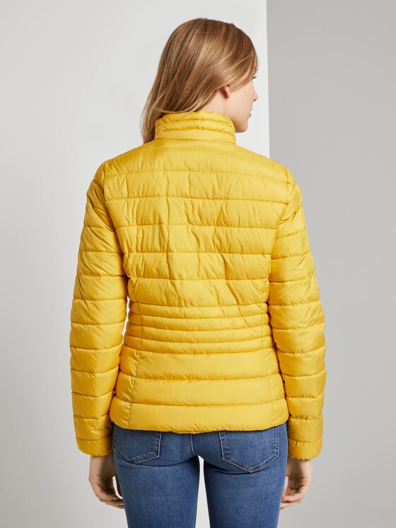 Leichte Steppjacke mit Stehkragen - Frauen - california sand yellow Leichte Steppjacke mit Stehkragen - Frauen - california sand yellow - 2 - TOM TAILOR