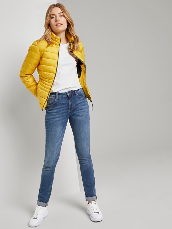 Leichte Steppjacke mit Stehkragen - Frauen - california sand yellow Leichte Steppjacke mit Stehkragen - Frauen - california sand yellow - 3 - TOM TAILOR