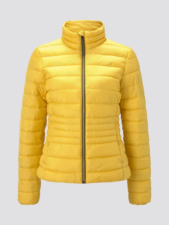 Leichte Steppjacke mit Stehkragen - Frauen - california sand yellow Leichte Steppjacke mit Stehkragen - Frauen - california sand yellow - 7 - TOM TAILOR