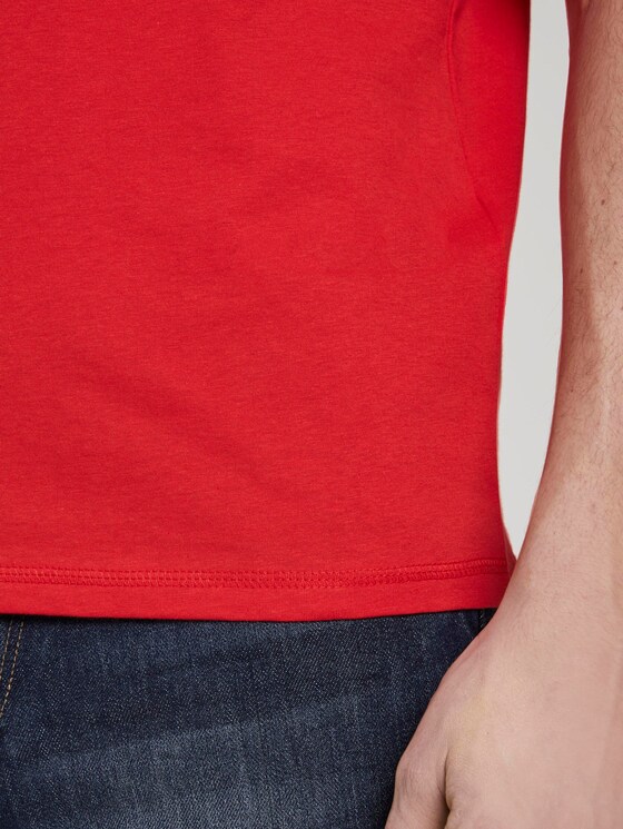 T-Shirt mit Fußball-EM-Print - Männer - brilliant red T-Shirt mit Fußball-EM-Print - Männer - brilliant red - 9 - TOM TAILOR