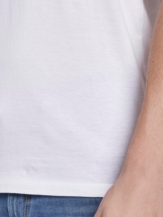 T-Shirt mit Fußball-EM-Print - Männer - White T-Shirt mit Fußball-EM-Print - Männer - White - 9 - TOM TAILOR