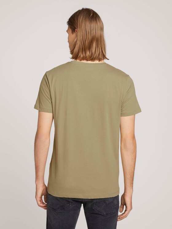 T-shirt met print - Mannen - Silver Olive T-shirt met print - Mannen - Silver Olive - 2 - TOM TAILOR Denim
