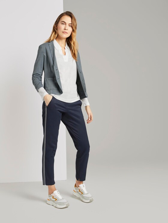 fijn polohemd - Vrouwen - Whisper White fijn polohemd - Vrouwen - Whisper White - 3 - TOM TAILOR