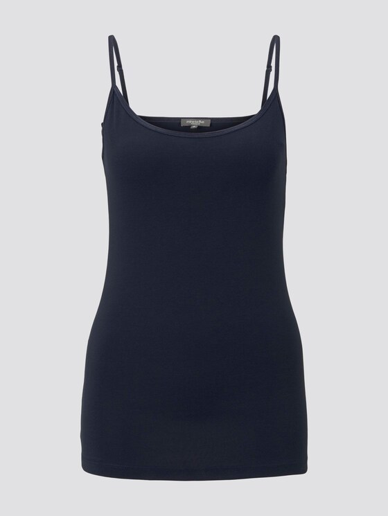 Basic Top mit verstellbaren Spaghetti-Trägern - Frauen - Sky Captain Blue Basic Top mit verstellbaren Spaghetti-Trägern - Frauen - Sky Captain Blue - 7 - Mine to five