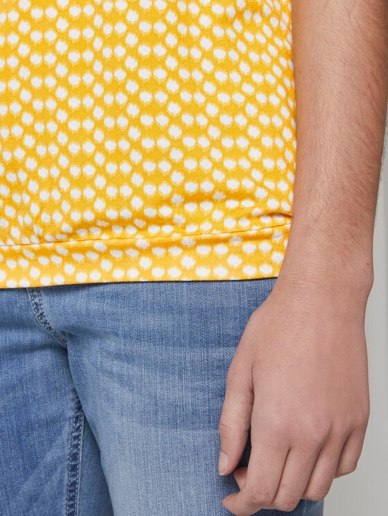 Fließendes Jersey-Top - Frauen - yellow dot design Fließendes Jersey-Top - Frauen - yellow dot design - 10 - TOM TAILOR