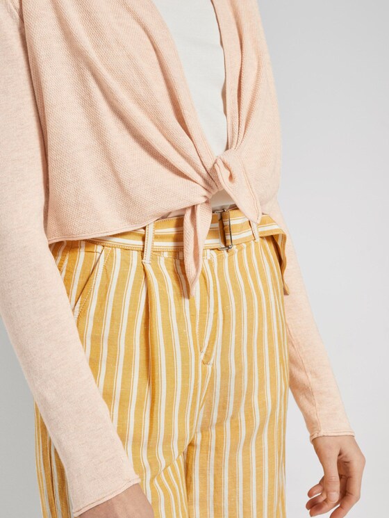 Strukturierter Bolero zum Knoten - Frauen - silky vanilla melange Strukturierter Bolero zum Knoten - Frauen - silky vanilla melange - 9 - TOM TAILOR