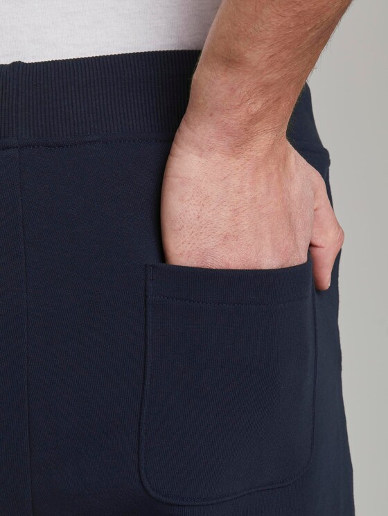 Cotton sweat shorts - Men - Sky Captain Blue Cotton sweat shorts - Men - Sky Captain Blue - 10 - TOM TAILOR Denim