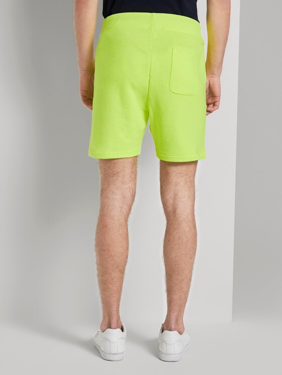 Sweat Shorts aus Baumwolle - Männer - neon green Sweat Shorts aus Baumwolle - Männer - neon green - 2 - TOM TAILOR Denim