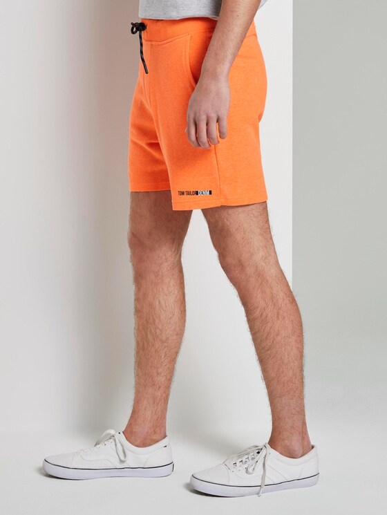 Sweat Shorts aus Baumwolle - Männer - tijuana orange neon Sweat Shorts aus Baumwolle - Männer - tijuana orange neon - 11 - TOM TAILOR Denim