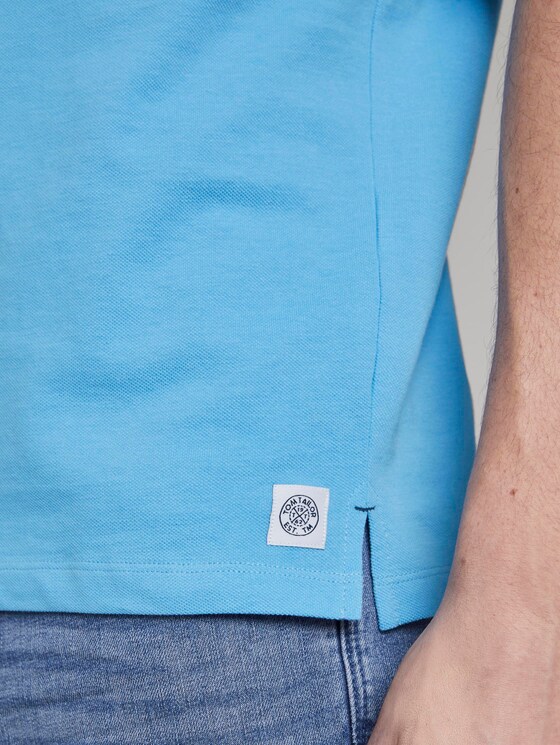 Poloshirt mit Kontrastblende - Männer - soft cloud blue Poloshirt mit Kontrastblende - Männer - soft cloud blue - 9 - TOM TAILOR