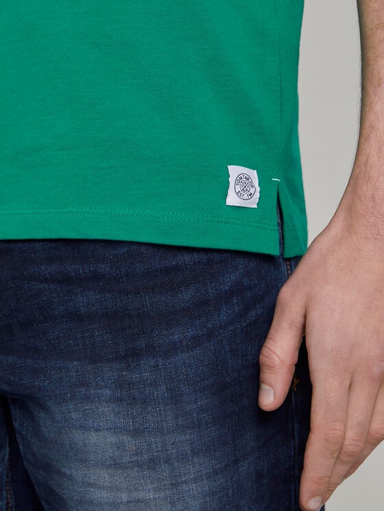 Poloshirt mit Kontrastblende - Männer - rich meadow green Poloshirt mit Kontrastblende - Männer - rich meadow green - 10 - TOM TAILOR