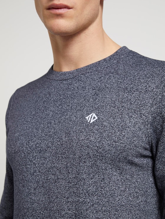 Sweatshirt mit dezentem Print - Männer - Sky Captain Blue Non-Solid Sweatshirt mit dezentem Print - Männer - Sky Captain Blue Non-Solid - 9 - TOM TAILOR Denim