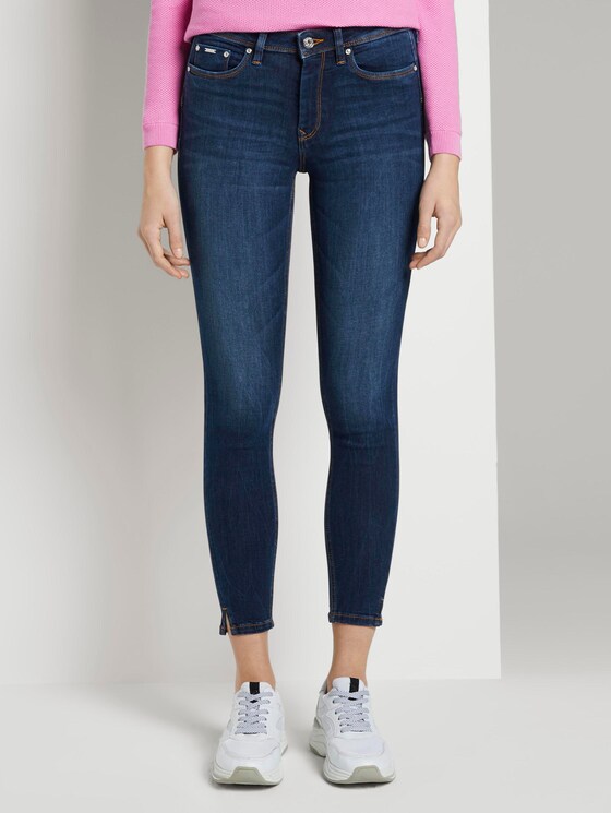 Nela Extra Skinny Push Up Effect - Frauen - dark stone wash denim Nela Extra Skinny Push Up Effect - Frauen - dark stone wash denim - 1 - TOM TAILOR Denim
