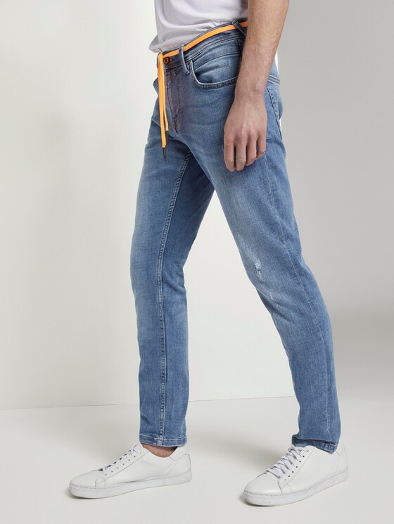 Piers Slim Performance Stretch Effect - Men - Used Light Stone Blue Denim Piers Slim Performance Stretch Effect - Men - Used Light Stone Blue Denim - 11 - TOM TAILOR Denim