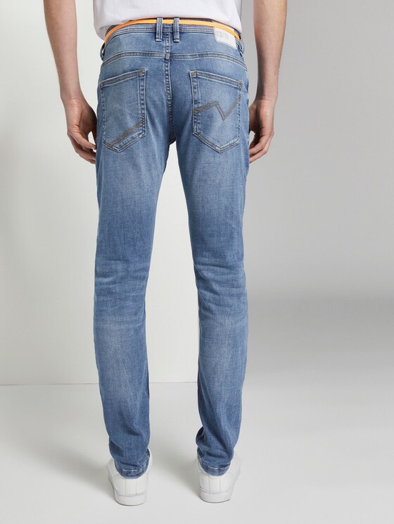 Piers Slim Performance Stretch Effect - Men - Used Light Stone Blue Denim Piers Slim Performance Stretch Effect - Men - Used Light Stone Blue Denim - 2 - TOM TAILOR Denim
