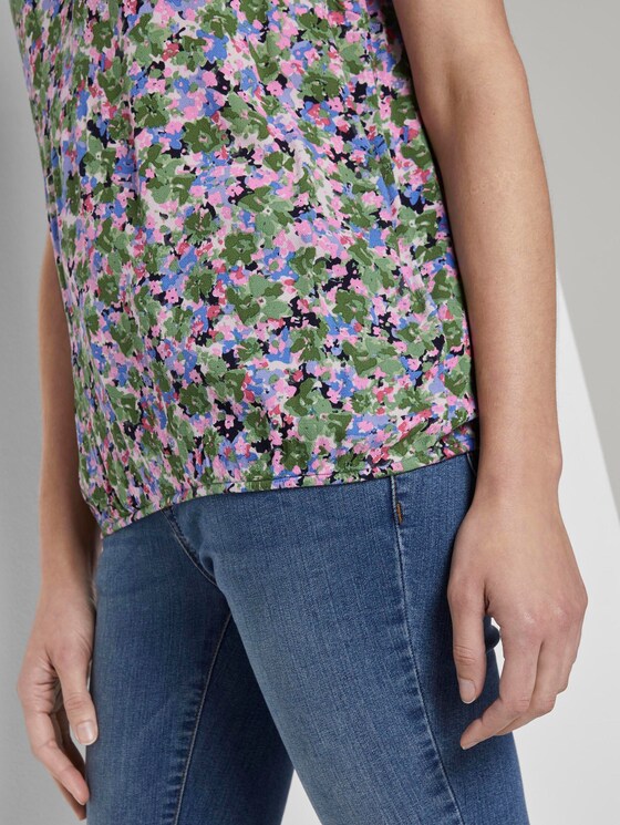 Gemustertes Blusenshirt - Frauen - colorful floral design Gemustertes Blusenshirt - Frauen - colorful floral design - 9 - TOM TAILOR