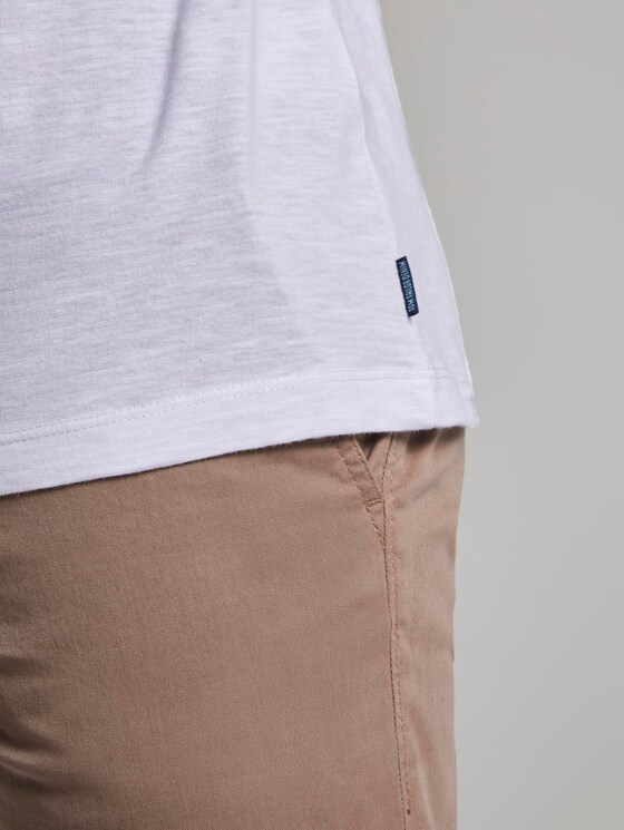 Striped T-shirt - Men - Agate Stone Blue Striped T-shirt - Men - Agate Stone Blue - 10 - TOM TAILOR Denim