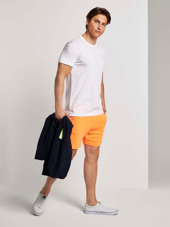Gemustertes T-Shirt - Männer - white small wave print Gemustertes T-Shirt - Männer - white small wave print - 3 - TOM TAILOR Denim