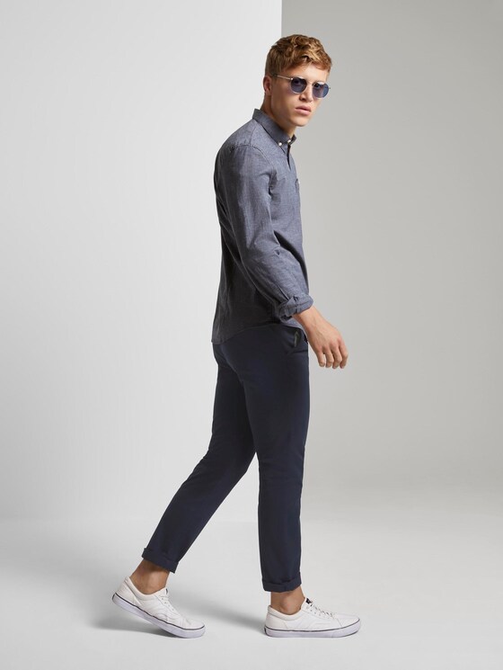 Hemd mit Brusttasche - Männer - Sky Captain Blue Hemd mit Brusttasche - Männer - Sky Captain Blue - 3 - TOM TAILOR Denim