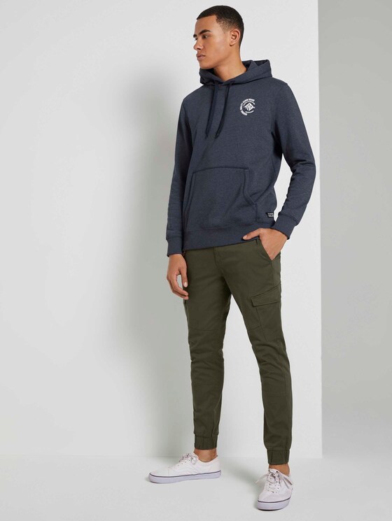 Hoodie mit Print - Männer - Sky Captain Blue Hoodie mit Print - Männer - Sky Captain Blue - 3 - TOM TAILOR Denim