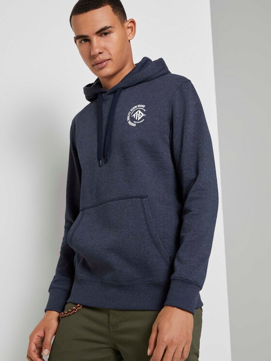 Hoodie mit Print - Männer - Sky Captain Blue Hoodie mit Print - Männer - Sky Captain Blue - 5 - TOM TAILOR Denim