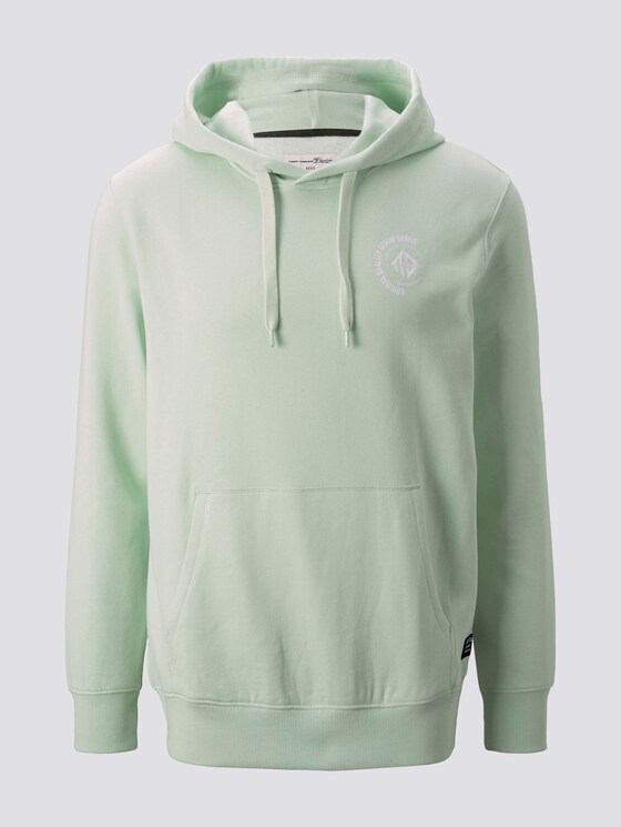 Hoodie mit Print - Männer - smooth green Hoodie mit Print - Männer - smooth green - 7 - TOM TAILOR Denim