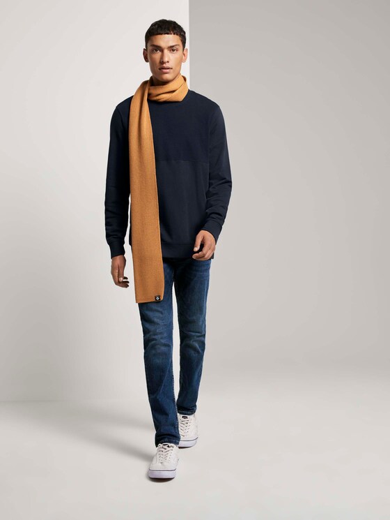 Sweatshirt mit Stepp-Struktur - Männer - Sky Captain Blue Sweatshirt mit Stepp-Struktur - Männer - Sky Captain Blue - 3 - TOM TAILOR Denim