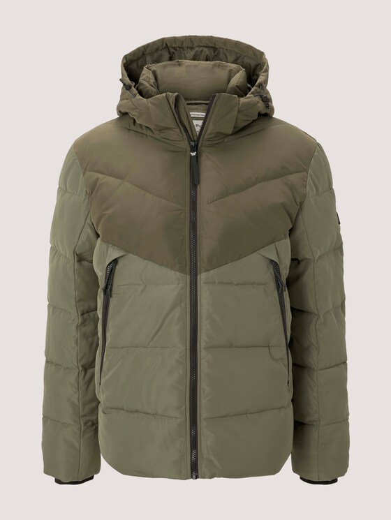 Puffer jas met afneembare hoodie - Mannen - Tree-Moss Green Puffer jas met afneembare hoodie - Mannen - Tree-Moss Green - 7 - TOM TAILOR Denim