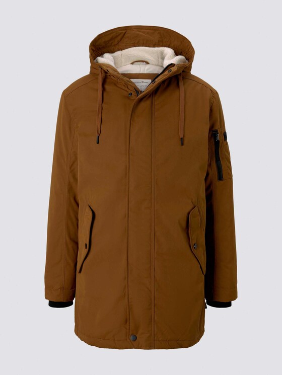 Wasserabweisender Parka mit Fütterung - Männer - equestrian brown Wasserabweisender Parka mit Fütterung - Männer - equestrian brown - 7 - TOM TAILOR Denim