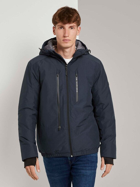 Jacke mit Kapuze - Männer - Sky Captain Blue Jacke mit Kapuze - Männer - Sky Captain Blue - 1 - TOM TAILOR Denim