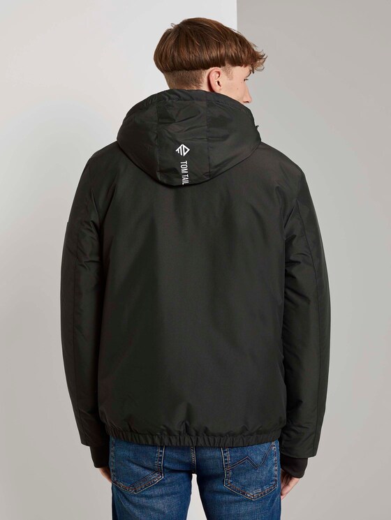 Jacke mit Kapuze - Männer - Black Jacke mit Kapuze - Männer - Black - 2 - TOM TAILOR Denim