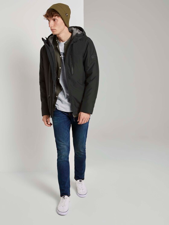 Jacke mit Kapuze - Männer - Black Jacke mit Kapuze - Männer - Black - 3 - TOM TAILOR Denim