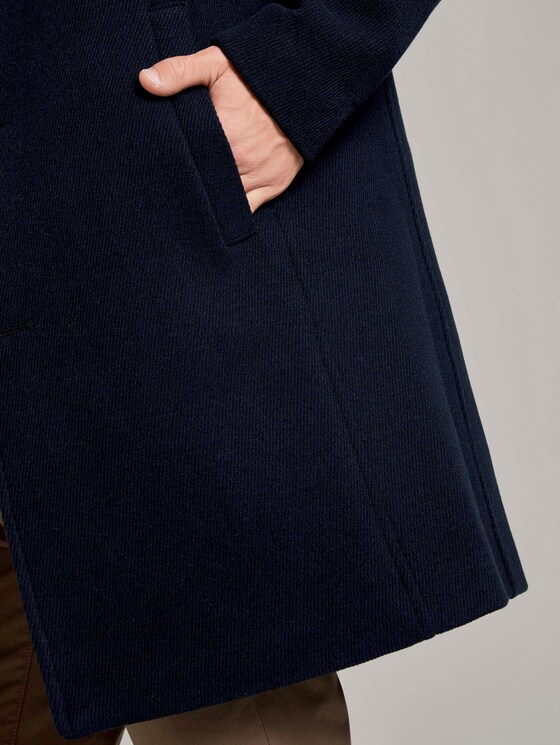 Moderner Mantel aus Wollgemisch - Männer - Sky Captain Blue Moderner Mantel aus Wollgemisch - Männer - Sky Captain Blue - 10 - TOM TAILOR Denim