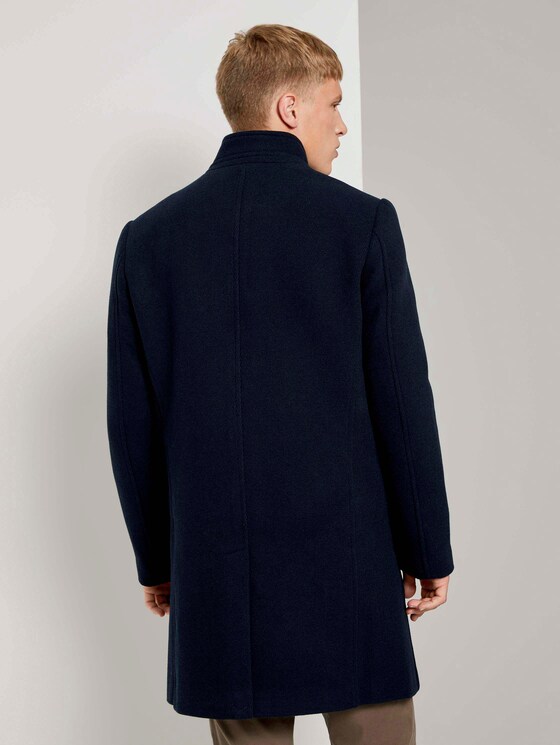 Moderner Mantel aus Wollgemisch - Männer - Sky Captain Blue Moderner Mantel aus Wollgemisch - Männer - Sky Captain Blue - 2 - TOM TAILOR Denim