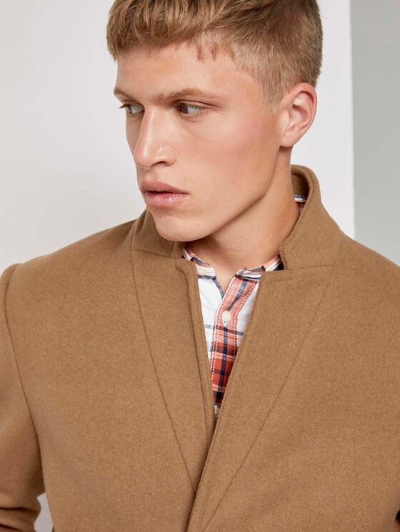 Moderner Mantel aus Wollgemisch - Männer - Hay Beige Moderner Mantel aus Wollgemisch - Männer - Hay Beige - 9 - TOM TAILOR Denim