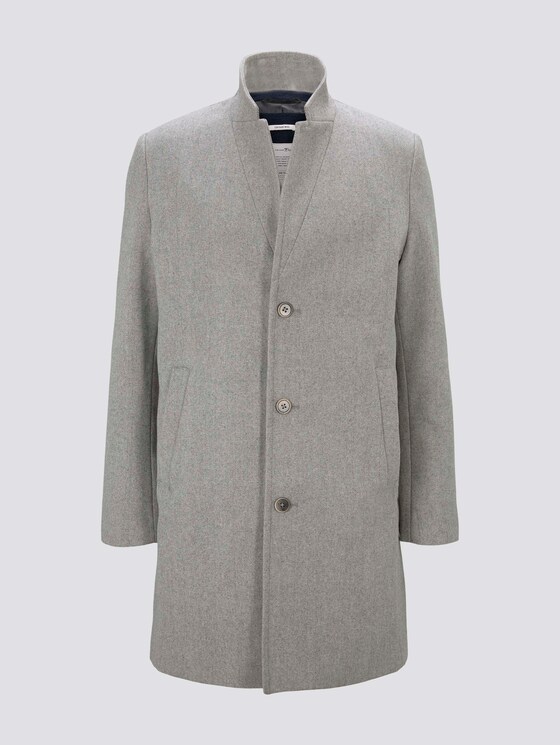 Moderne jas van wolmix - Mannen - grey herringbone Moderne jas van wolmix - Mannen - grey herringbone - 7 - TOM TAILOR Denim