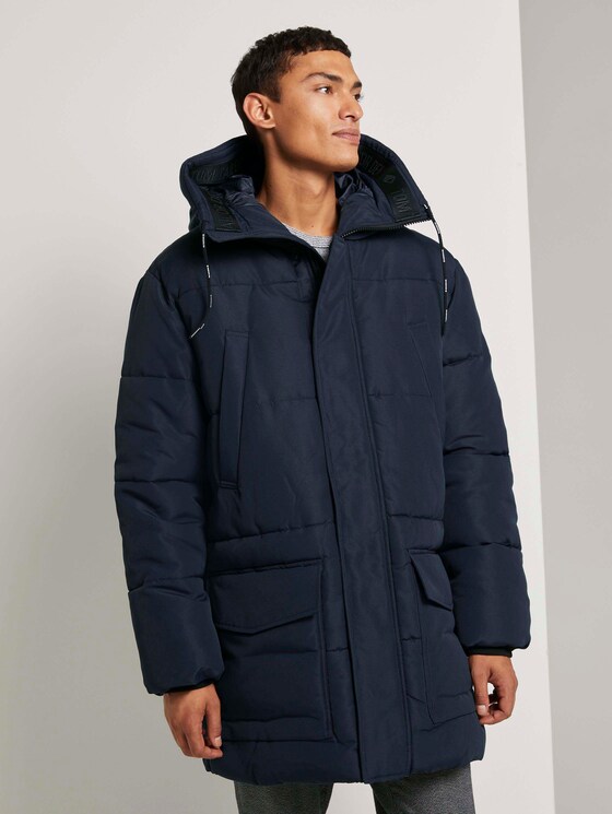 Gesteppter Winter Parka - Männer - Sky Captain Blue Gesteppter Winter Parka - Männer - Sky Captain Blue - 1 - TOM TAILOR Denim