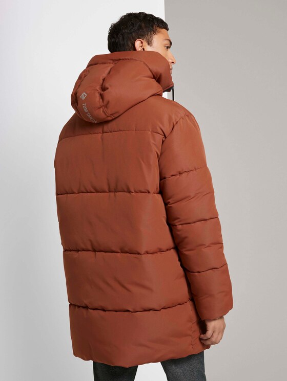 Gesteppter Winter Parka - Männer - Goji Orange Gesteppter Winter Parka - Männer - Goji Orange - 2 - TOM TAILOR Denim