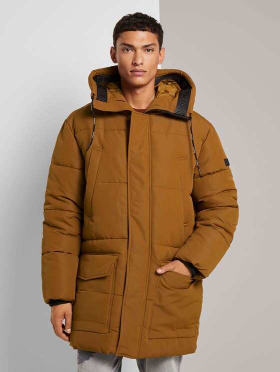 Gesteppter Winter Parka - Männer - equestrian brown Gesteppter Winter Parka - Männer - equestrian brown - 1 - TOM TAILOR Denim