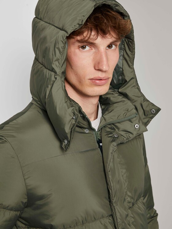 Moderner Puffermantel mit abnehmbarer Kapuze - Männer - Tree Moss Green Moderner Puffermantel mit abnehmbarer Kapuze - Männer - Tree Moss Green - 9 - TOM TAILOR Denim