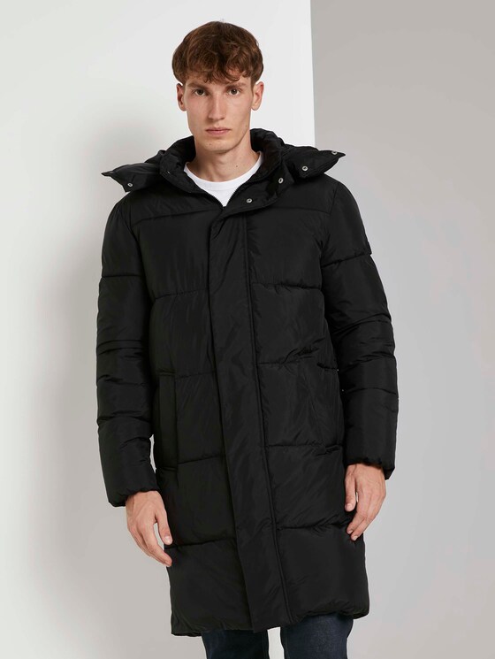 Moderner Puffermantel mit abnehmbarer Kapuze - Männer - Black Moderner Puffermantel mit abnehmbarer Kapuze - Männer - Black - 1 - TOM TAILOR Denim