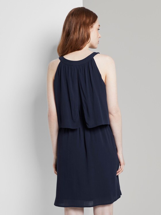Neckholder Minikleid - Frauen - real-navy blue Neckholder Minikleid - Frauen - real-navy blue - 2 - TOM TAILOR Denim