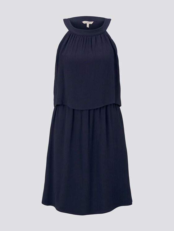 Neckholder Minikleid - Frauen - real-navy blue Neckholder Minikleid - Frauen - real-navy blue - 7 - TOM TAILOR Denim