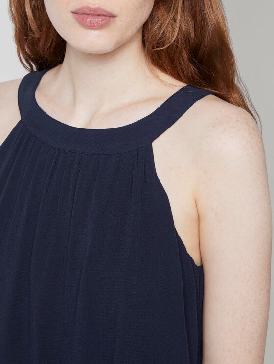 Neckholder Minikleid - Frauen - real-navy blue Neckholder Minikleid - Frauen - real-navy blue - 9 - TOM TAILOR Denim