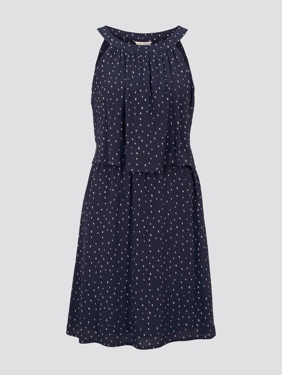 Neckholder Minikleid - Frauen - dark blue minimal Neckholder Minikleid - Frauen - dark blue minimal - 7 - TOM TAILOR Denim