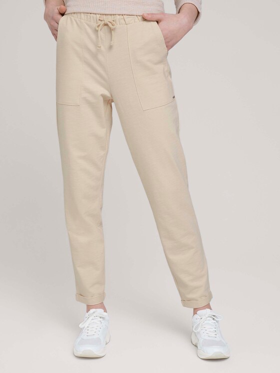 Jogginghose - Frauen - soft creme beige Jogginghose - Frauen - soft creme beige - 1 - TOM TAILOR Denim
