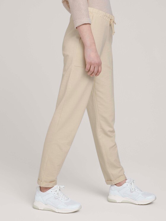 Jogginghose - Frauen - soft creme beige Jogginghose - Frauen - soft creme beige - 11 - TOM TAILOR Denim