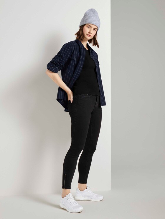 Schulterfreies Carmen Shirt - Frauen - deep black Schulterfreies Carmen Shirt - Frauen - deep black - 3 - TOM TAILOR Denim