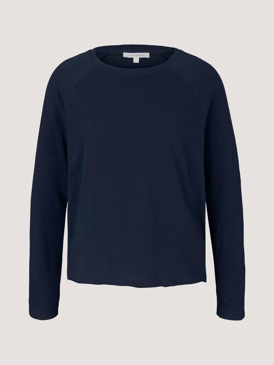 Basic Langarmshirt - Frauen - Sky Captain Blue Basic Langarmshirt - Frauen - Sky Captain Blue - 7 - TOM TAILOR Denim