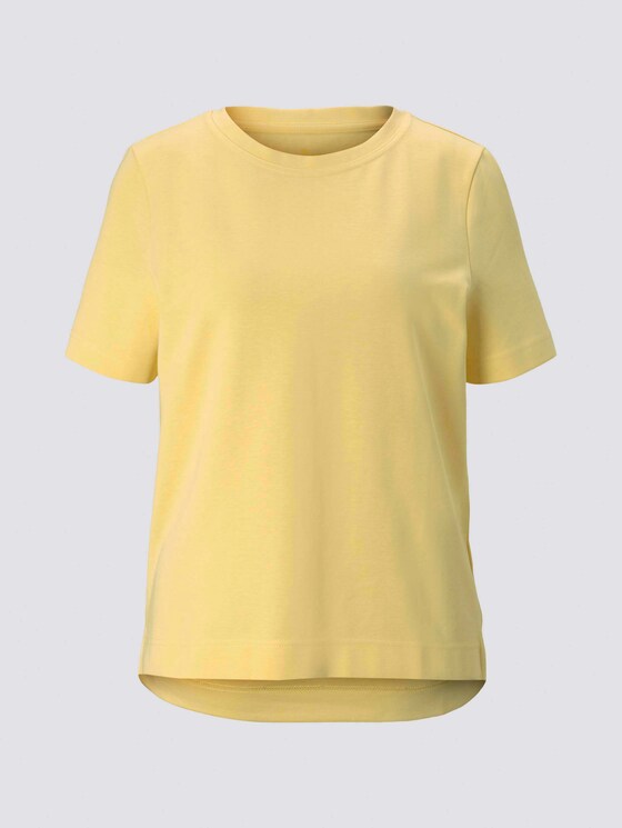 Modernes Basic T-Shirt - Frauen - honey popcorn Modernes Basic T-Shirt - Frauen - honey popcorn - 7 - TOM TAILOR